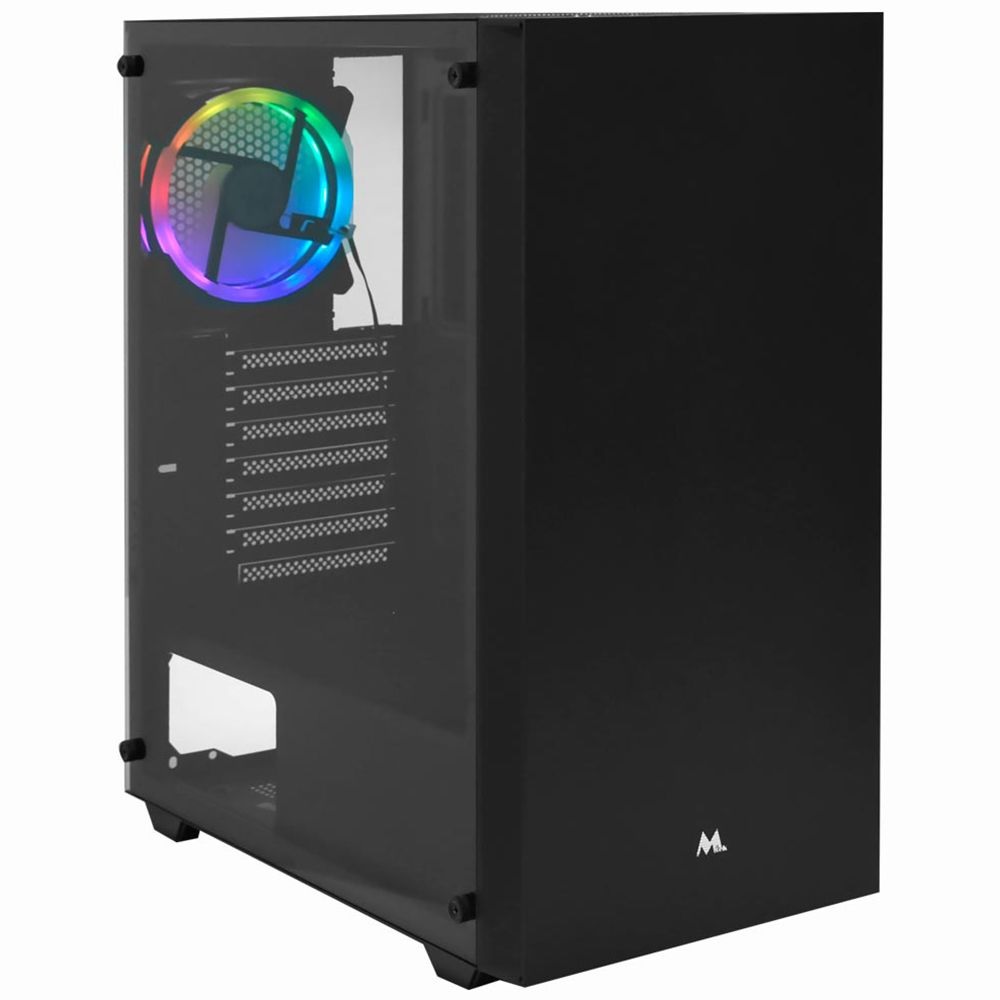 Gabinete Gaming Mtek MK2603 Mid Tower 1Fan RGB - Black